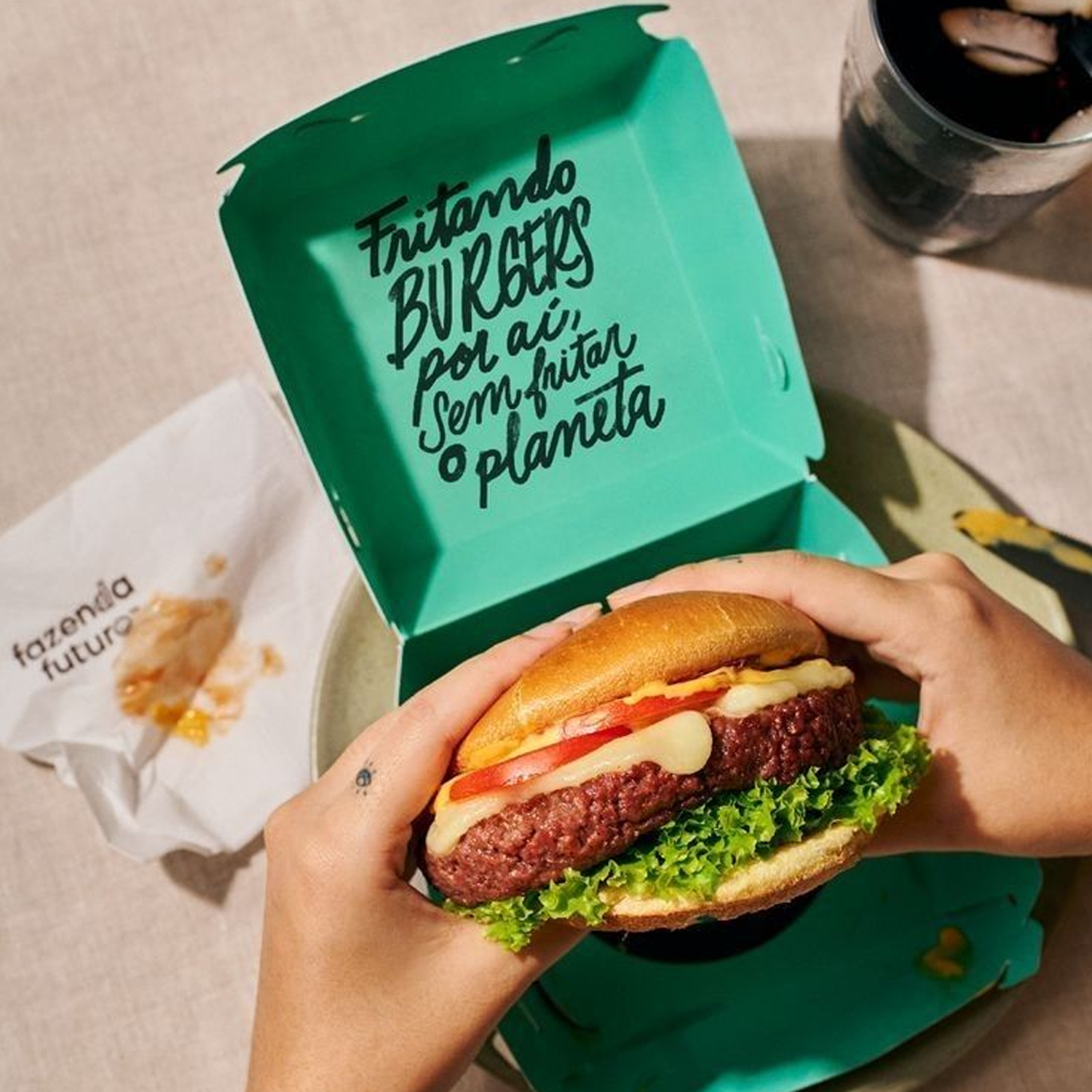 Individuelle Burgerverpackungen