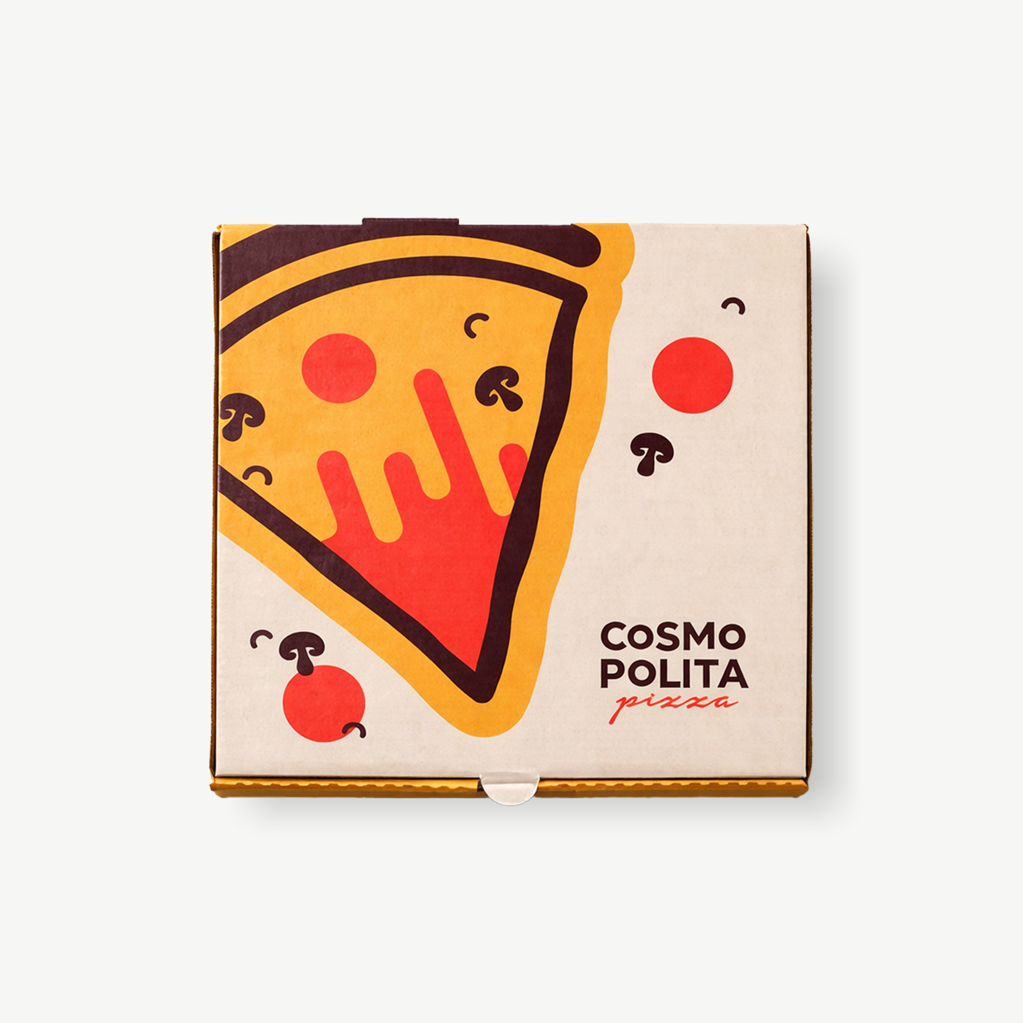 Pizza Boxes with custom color print