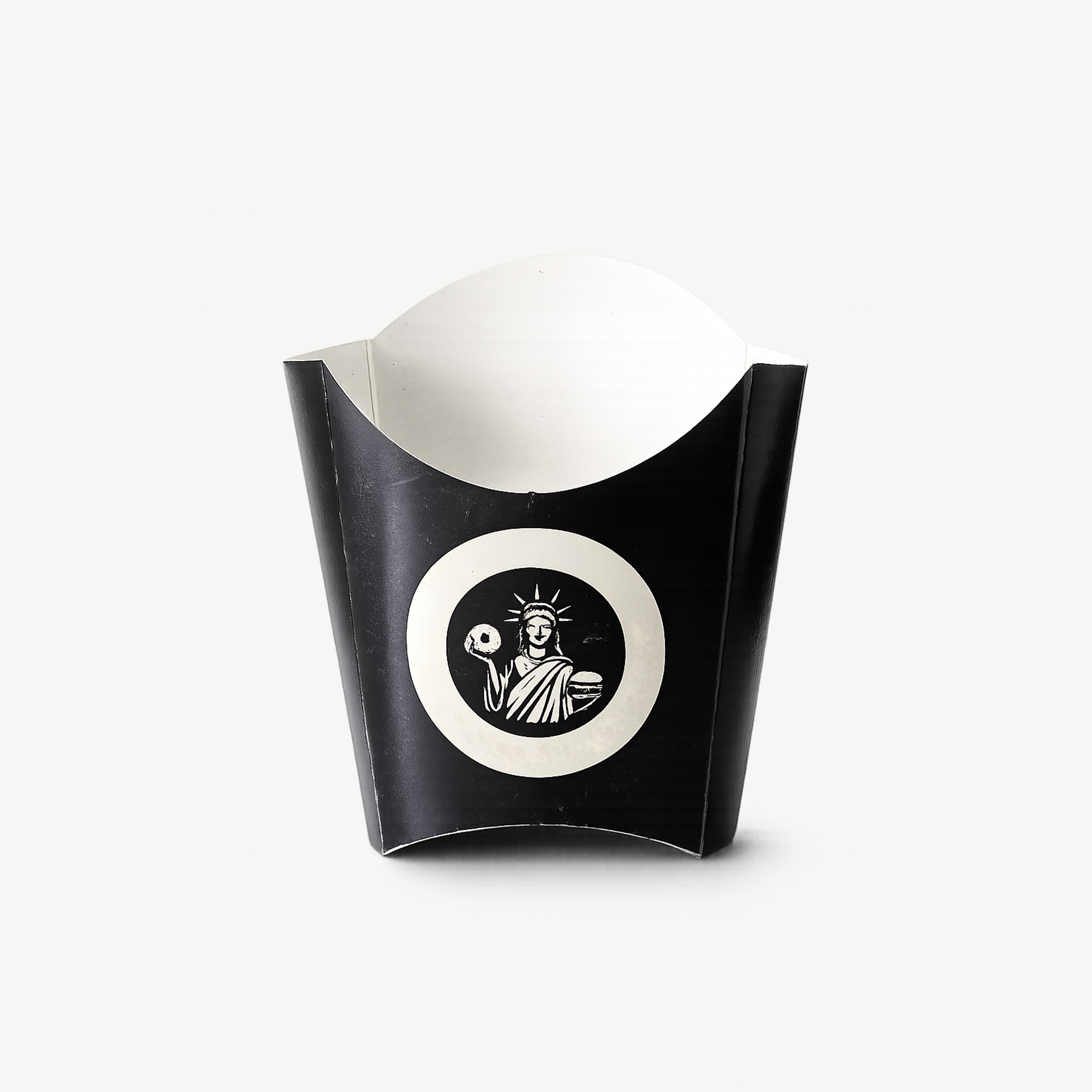 Pommes-Frites-Box mit individuellem Aufdruck
