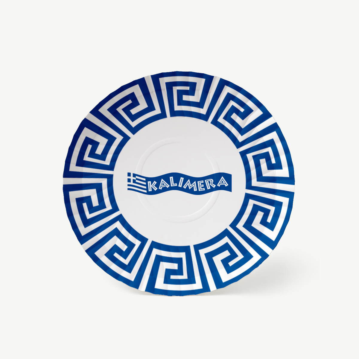 Disposable plate with custom print