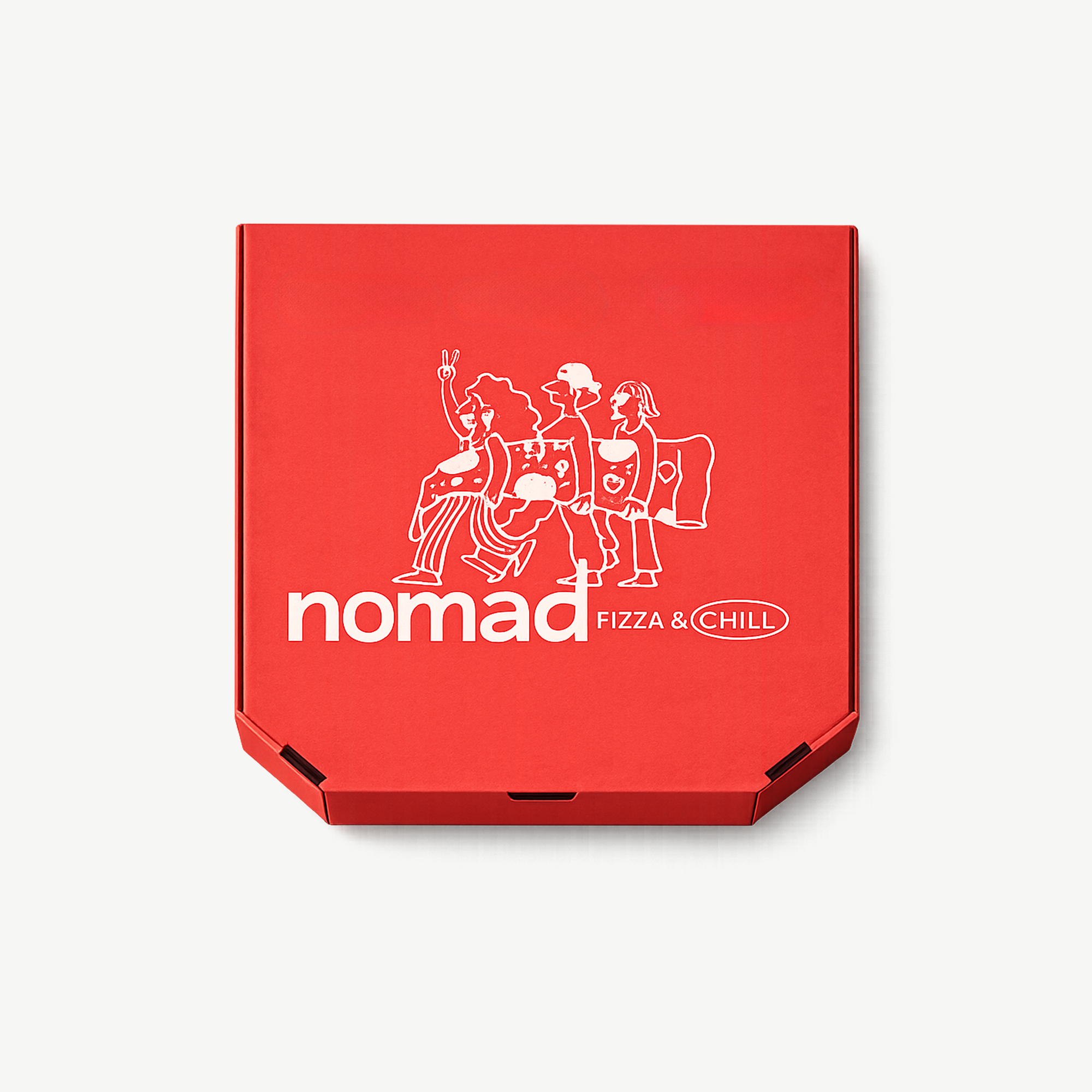 Pizza Boxes with custom color print