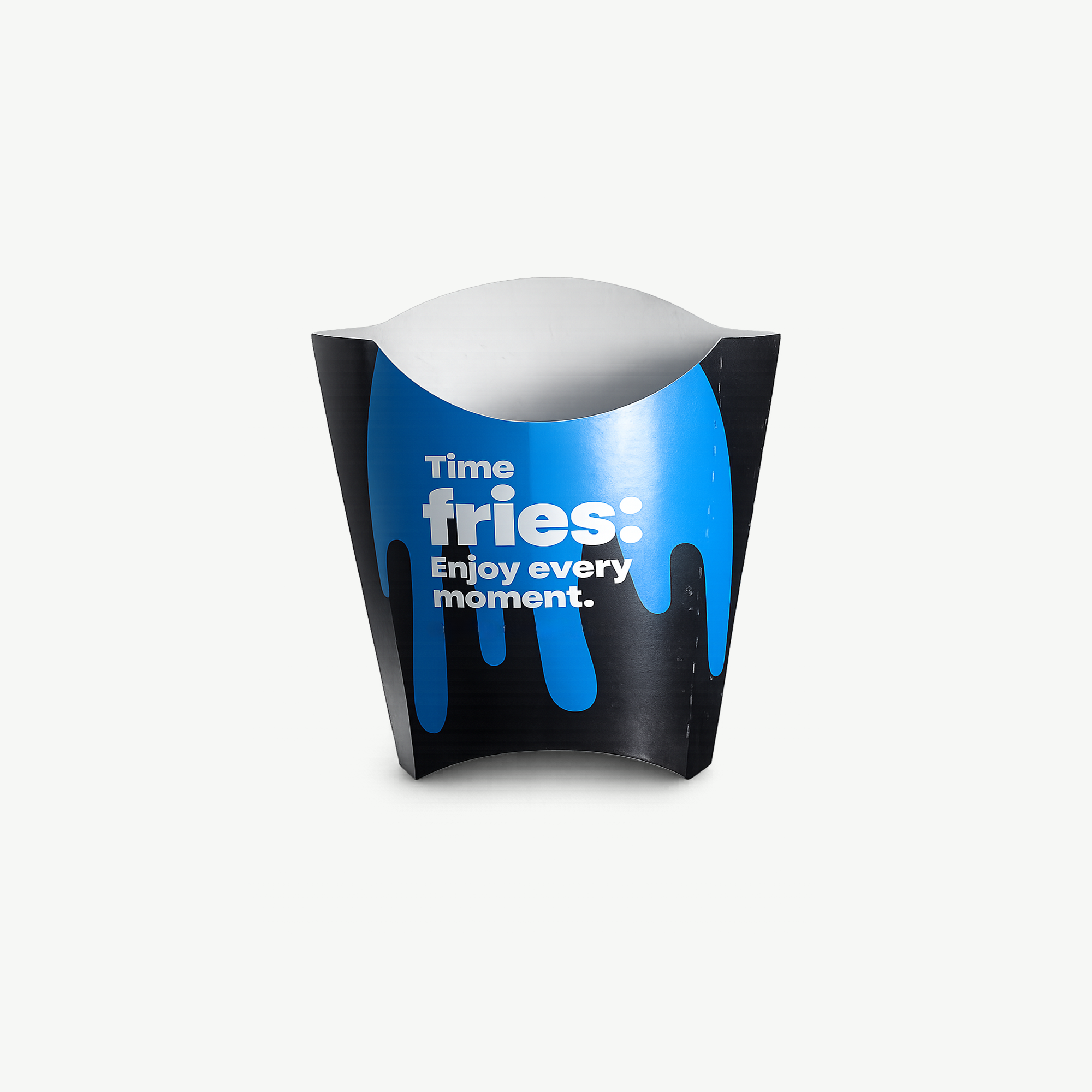 Pommes-Frites-Box mit individuellem Aufdruck